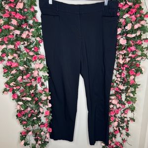 Lane Bryant Black Work Office Business Trousers 18 Regular Professional WFH